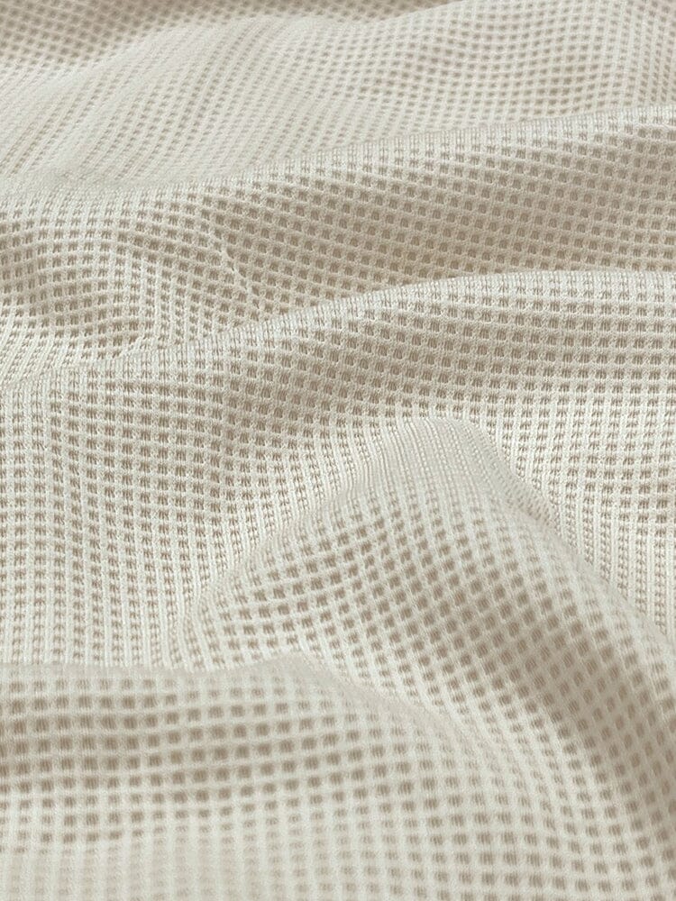 Lässig Soft Waffle Jacke Set