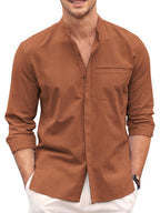 Classic fit Long Sleeve Cotton Hemd (US Only)