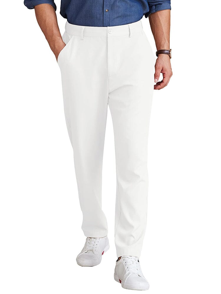 Classic Solid Colour Chino Trousers