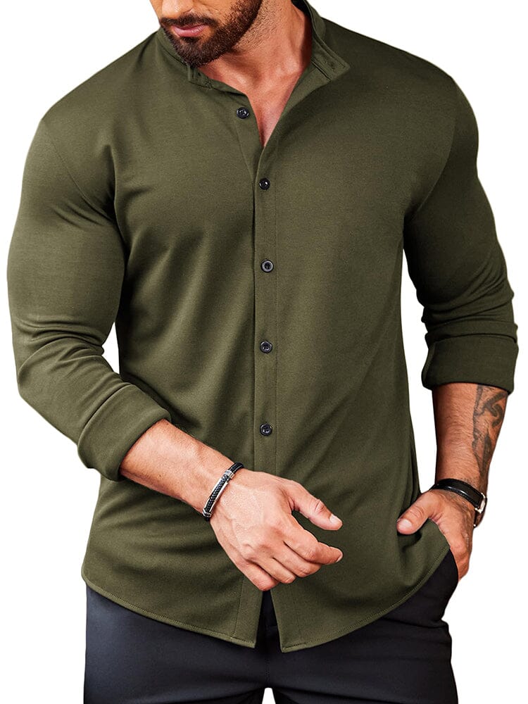 Lässig Wrinkle Free Button Hemd (US Only)