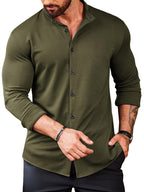 Lässig Wrinkle Free Button Hemd (US Only)