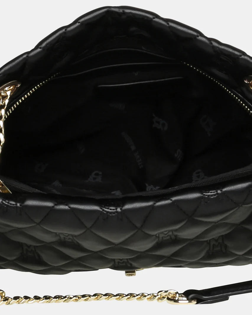 Steve Madden Bira-9 Black  -  BLACK