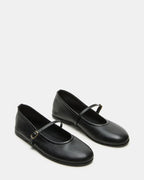 Steve Madden Besette Black Leather  -   BLACK LEATHER