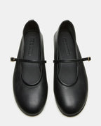 Steve Madden Besette Black Leather  -   BLACK LEATHER