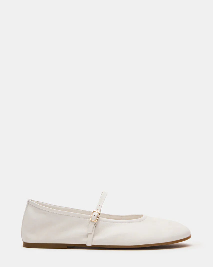 Steve Madden Besette Natural Leather  -  NATURAL LEATHER