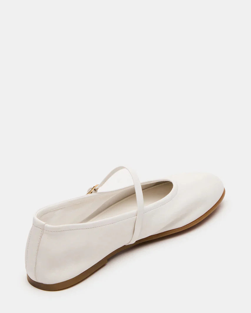 Steve Madden Besette Natural Leather  -  NATURAL LEATHER