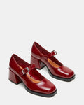 Steve Madden Lisbon Burgundy Patent  -  BURGUNDY PATENT