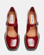 Steve Madden Lisbon Burgundy Patent  -  BURGUNDY PATENT