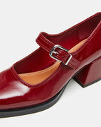Steve Madden Lisbon Burgundy Patent  -  BURGUNDY PATENT