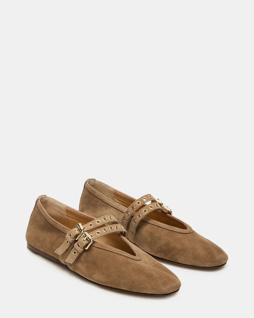 Steve Madden Lydiaa Taupe Suede  -  TAUPE SUEDE