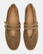 Steve Madden Lydiaa Taupe Suede  -  TAUPE SUEDE