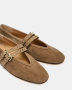 Steve Madden Lydiaa Taupe Suede  -  TAUPE SUEDE