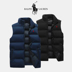 Herrenweste mit Pullover