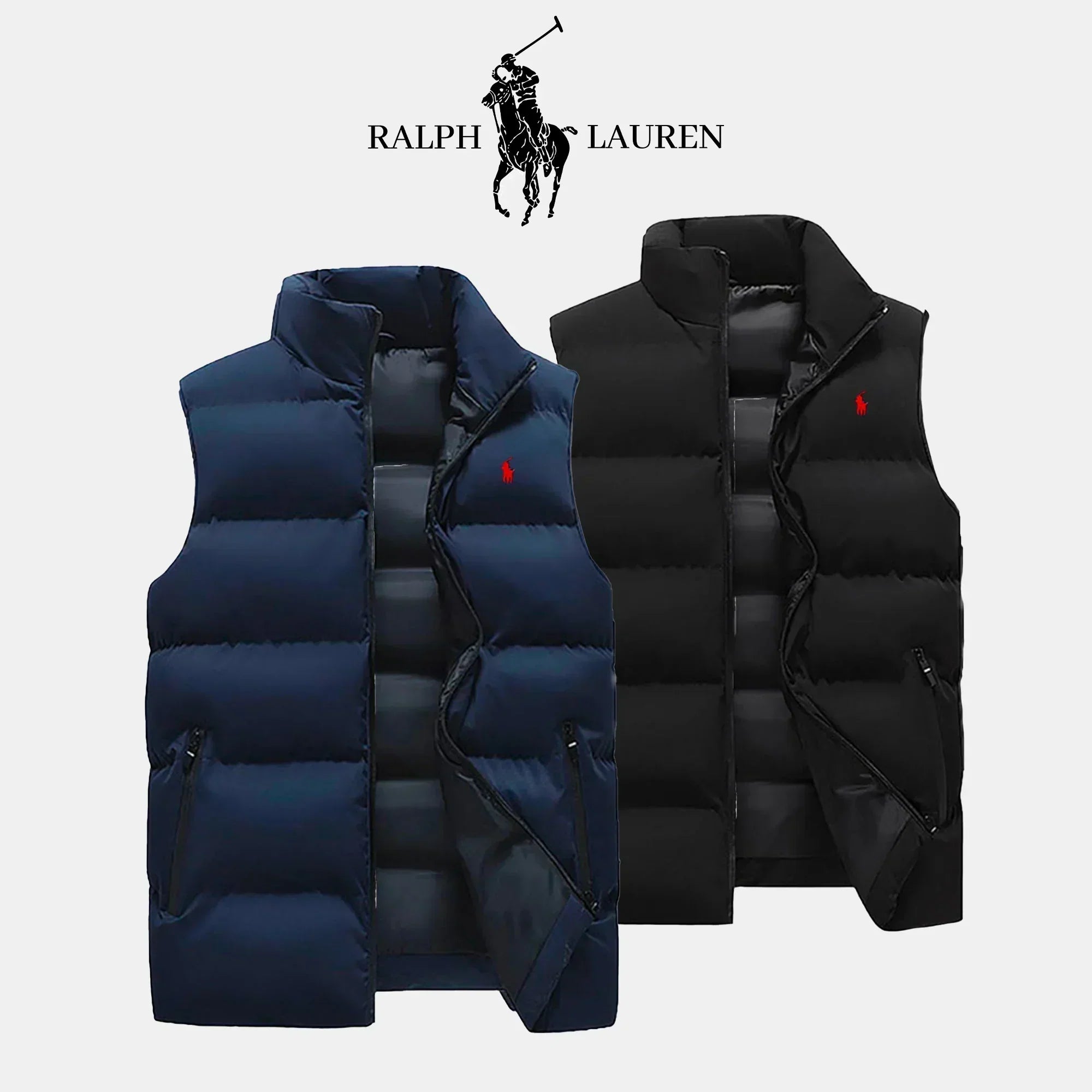 Herrenweste mit Pullover