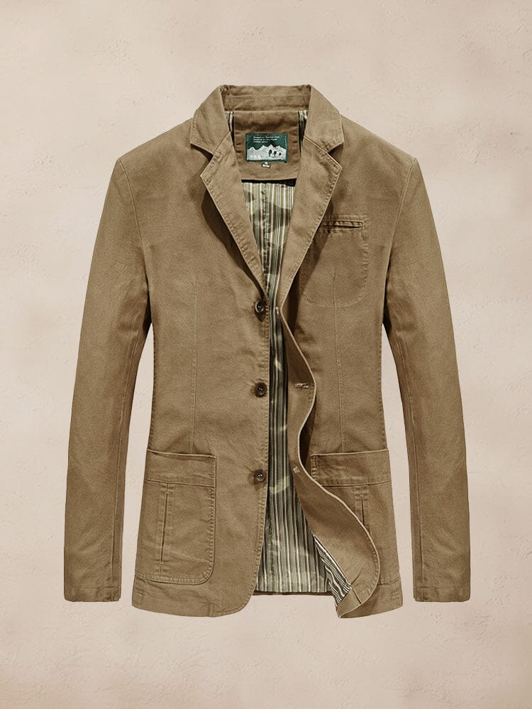 Performance 100% Cotton Suit Jacke