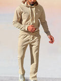 Stylish Athleisure Waffle Kapuzenpullover Set