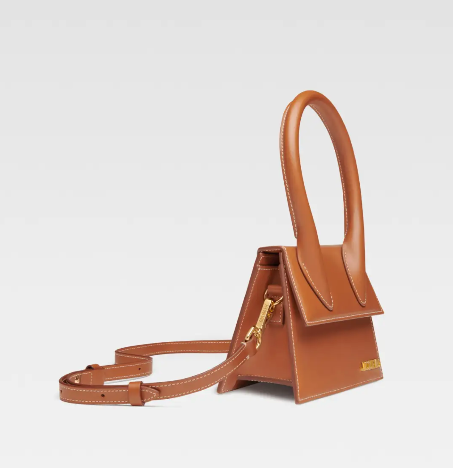 JACQUEMUS The medium Chiquito Bag - Brown