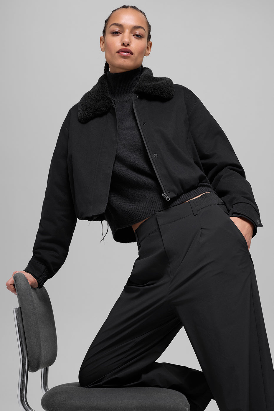Alo Yoga Navigator Jacket  -  Black