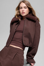 Alo Yoga Navigator Jacket  -  Brownstone