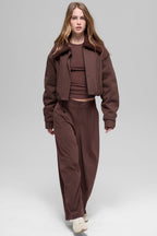 Alo Yoga Navigator Jacket  -  Brownstone