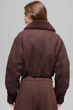 Alo Yoga Navigator Jacket  -  Brownstone