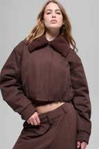 Alo Yoga Navigator Jacket  -  Brownstone