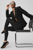 Alo Yoga Cinch Blazer  -  Black