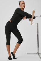 Alo Yoga Alosoft Recharge Jacket  -  Black