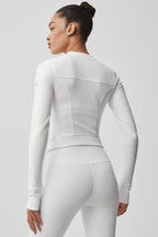 Alo Yoga Alosoft Recharge Jacket  -  White