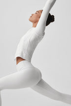 Alo Yoga Alosoft Recharge Jacket  -  White