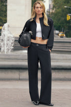 Alo Yoga Suit Up Trouser (Regular)  -  Black - Hemen Teslimde