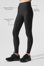 Alo Yoga Airlift High-Waist Sleek Legging  -  Black