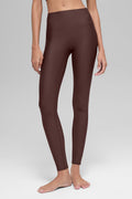 Alo Yoga Airlift High-Waist Sleek Legging  -  Brownstone