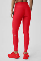 Alo Yoga Airlift High-Waist Sleek Legging  -  Bright Red