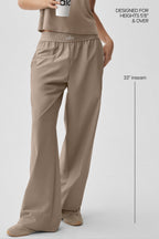 Alo Yoga Suit Up Trouser (Long)  -  Gravel