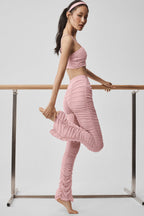 Alo Yoga Airlift Mesh High-Waist Cherish Legging  -  Vintage Pink