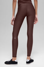 Alo Yoga Women's High-Waist Airlift Legging  -  Brownstone