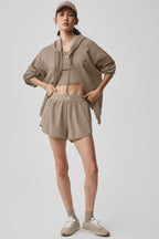 Alo Yoga Match Point Short - Gravel