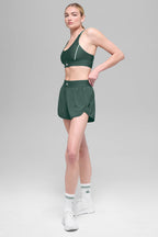 Alo Yoga Match Point Short -  Clover Green