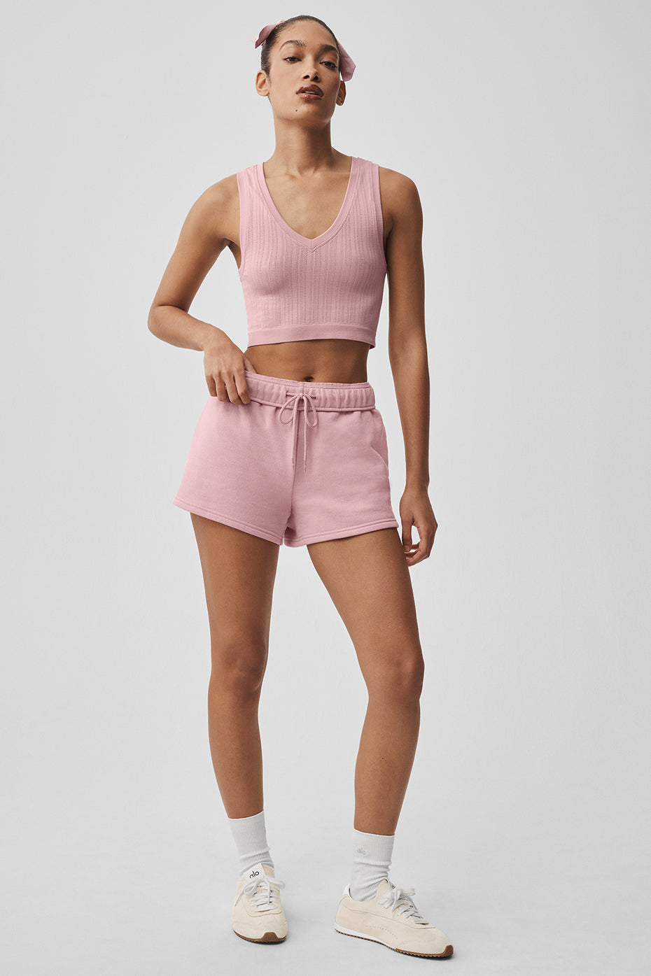 Alo Yoga Accolade Short  -  Vintage Pink