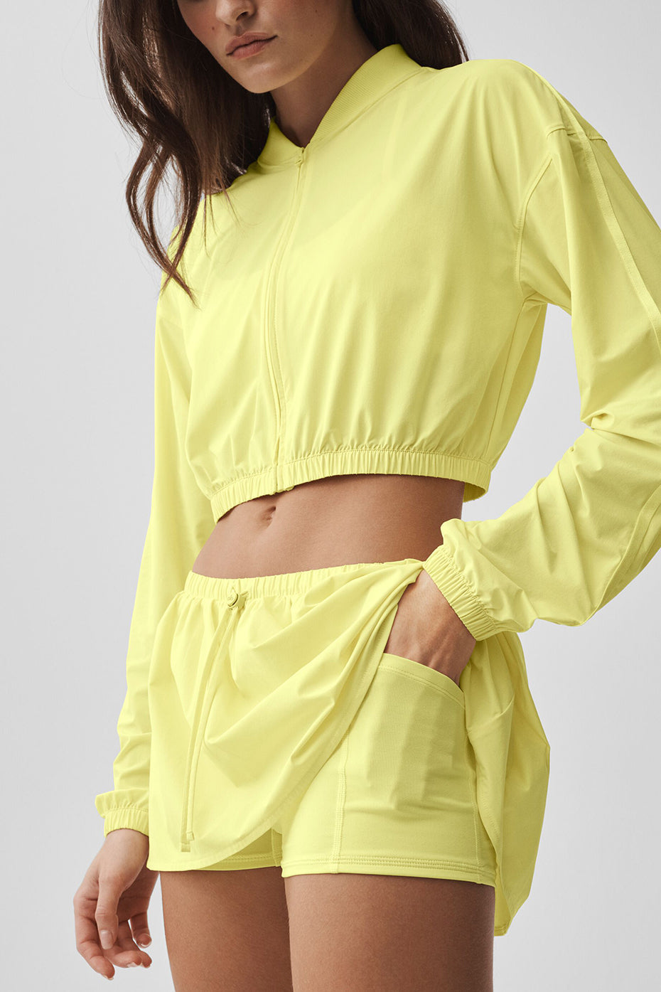 Alo Yoga Breezy Tennis Skirt  -  Sunshine