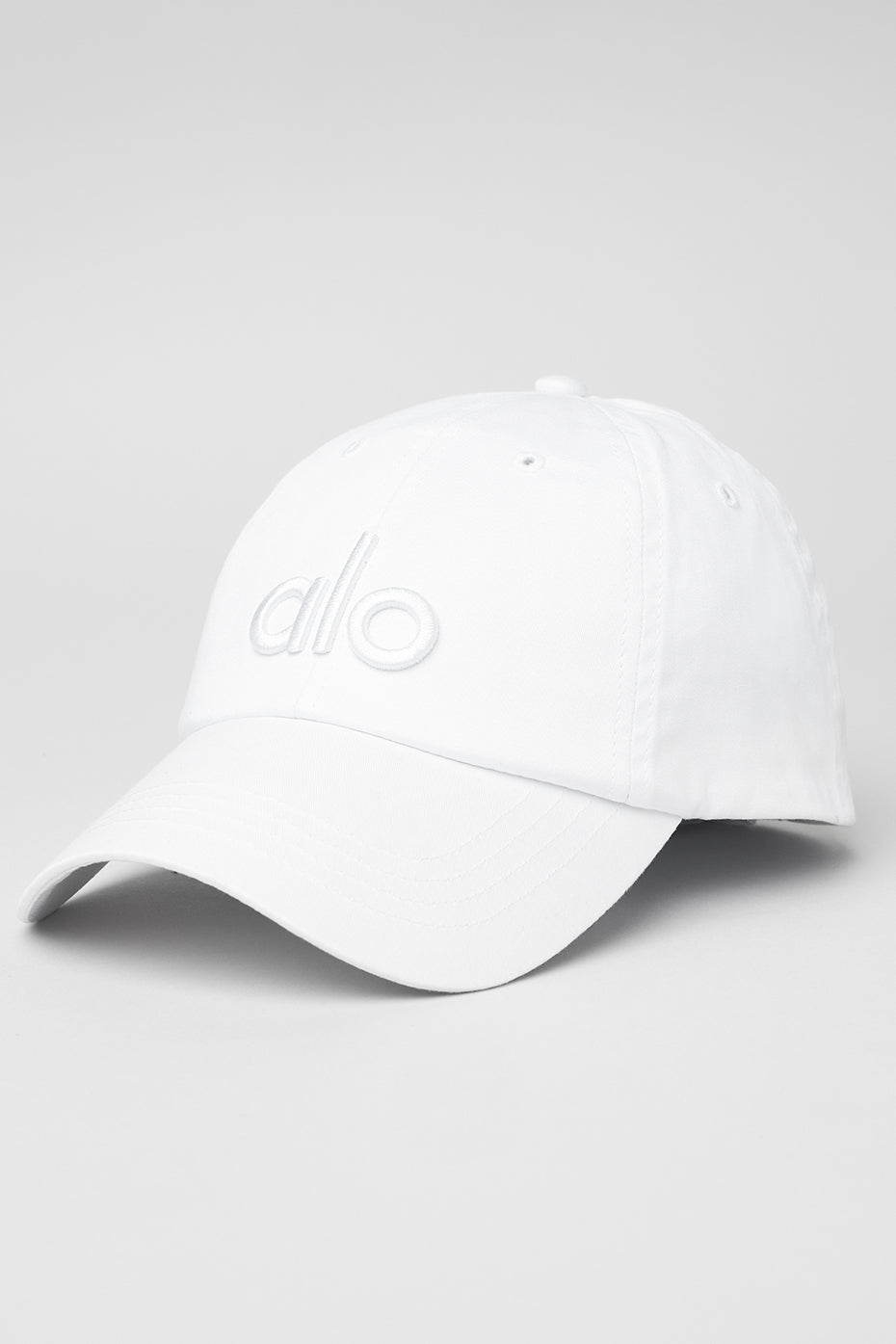 Alo Yoga Off-Duty Cap  - Bright White/White
