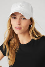 Alo Yoga Off-Duty Cap  - Bright White/White
