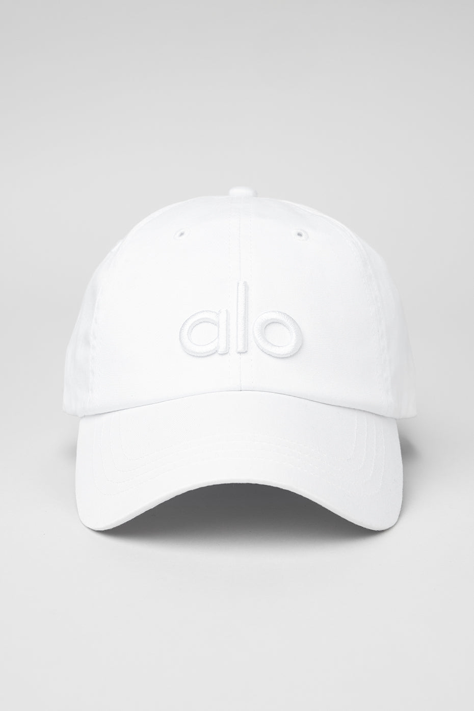 Alo Yoga Off-Duty Cap  - Bright White/White