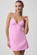 Alo Yoga Airbrush Splendor Dress  -  Candy Heart Pink