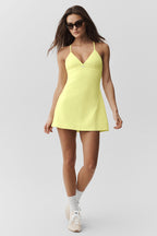 Alo Yoga Airbrush Splendor Dress  -  Sunshine
