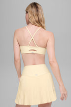 Alo Yoga Airlift Intrigue Bra  -  Candlelight Yellow