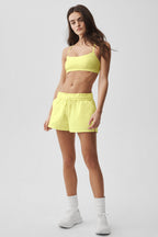 Alo Yoga Airlift Intrigue Bra  -  Sunshine