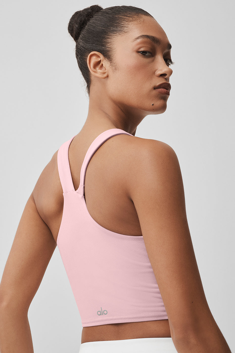 Alo Yoga Airbrush Real Bra Tank  -  Vintage Pink