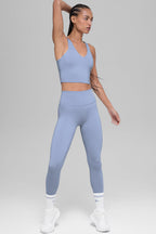 Alo Yoga Airbrush Real Bra Tank  -  Winter Frost